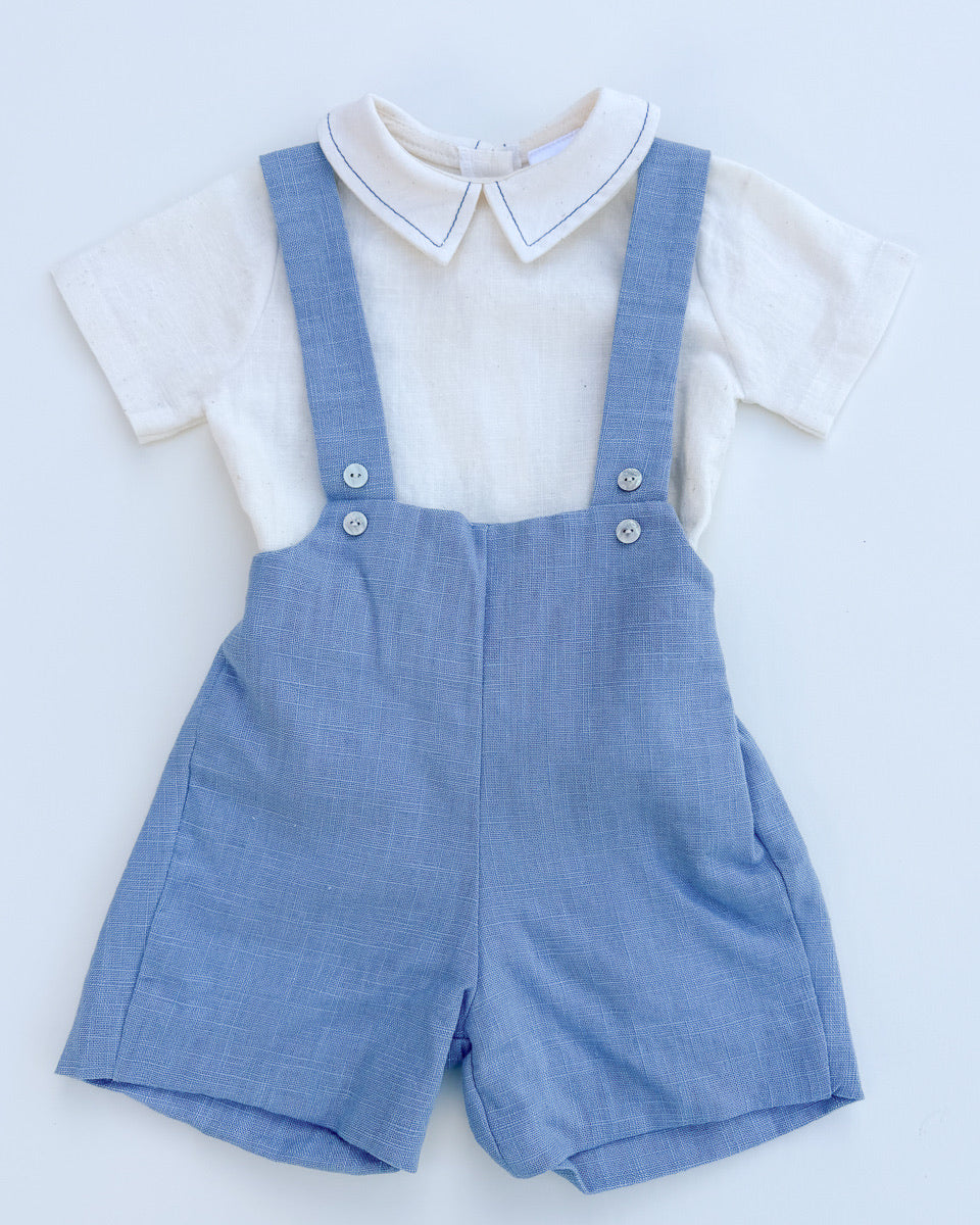 Afonso Linen Overall Set