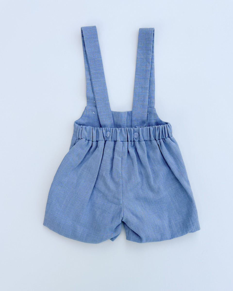 Afonso Linen Overall Set