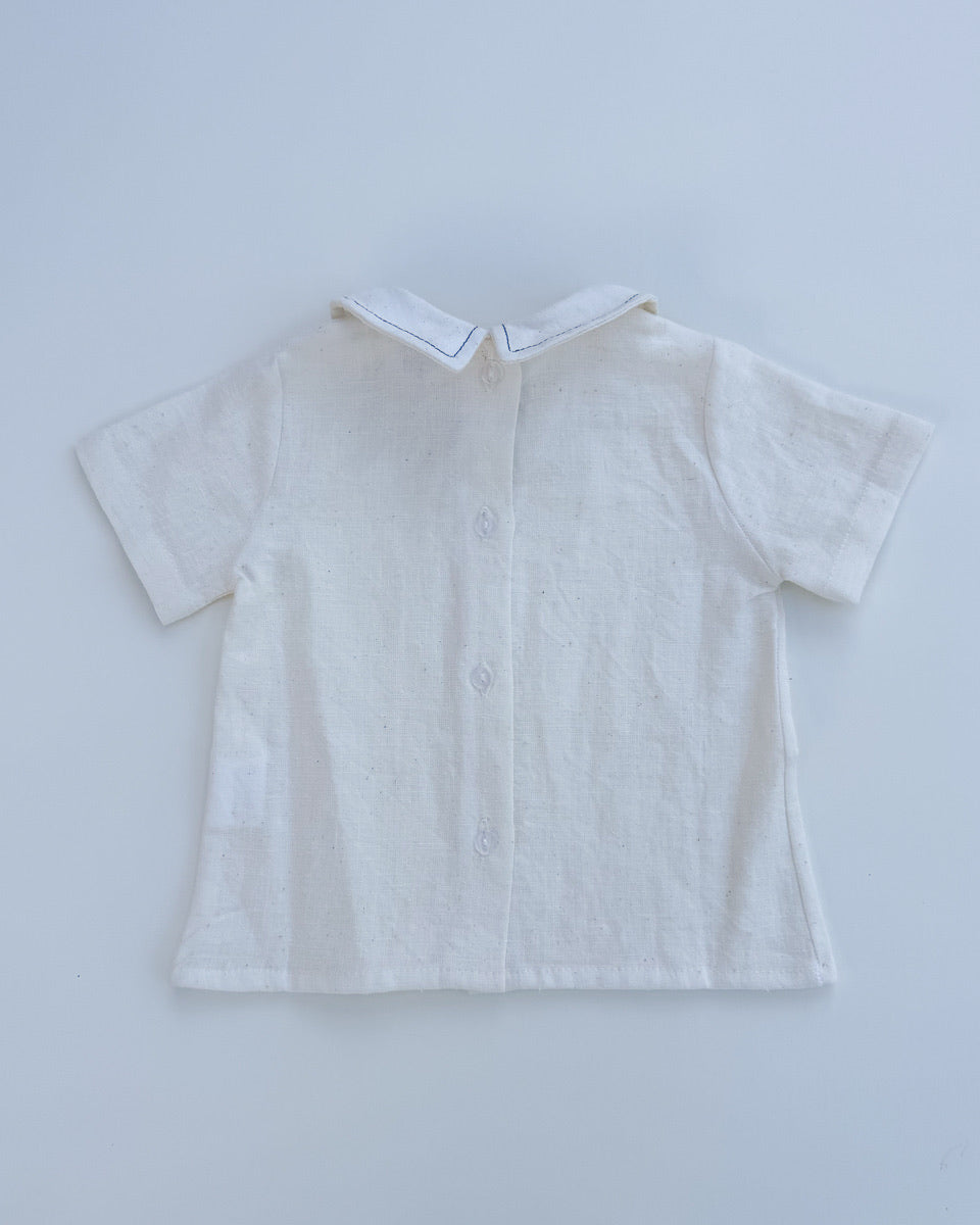 Afonso Linen Overall Set