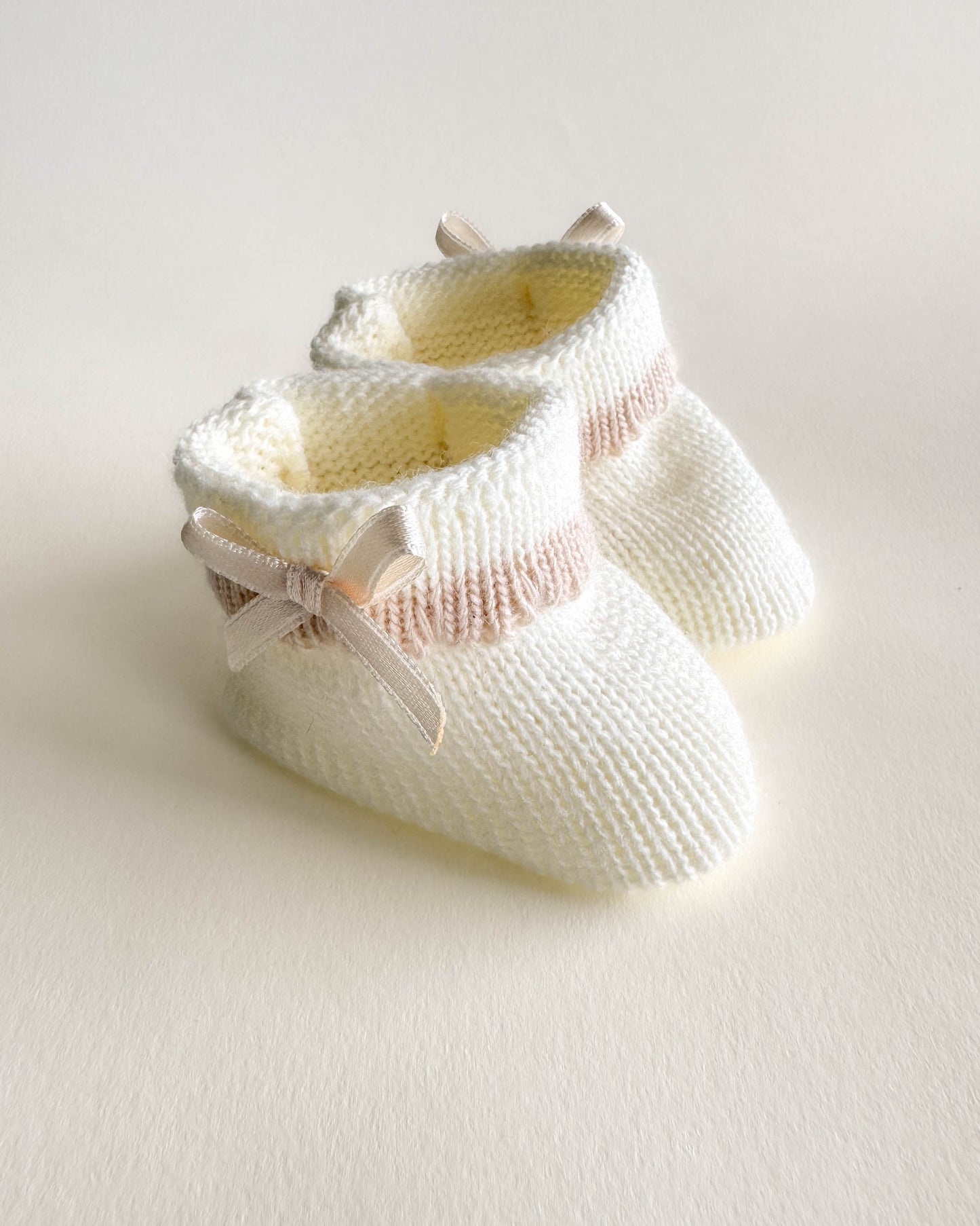 Brisa Knit Baby Booties