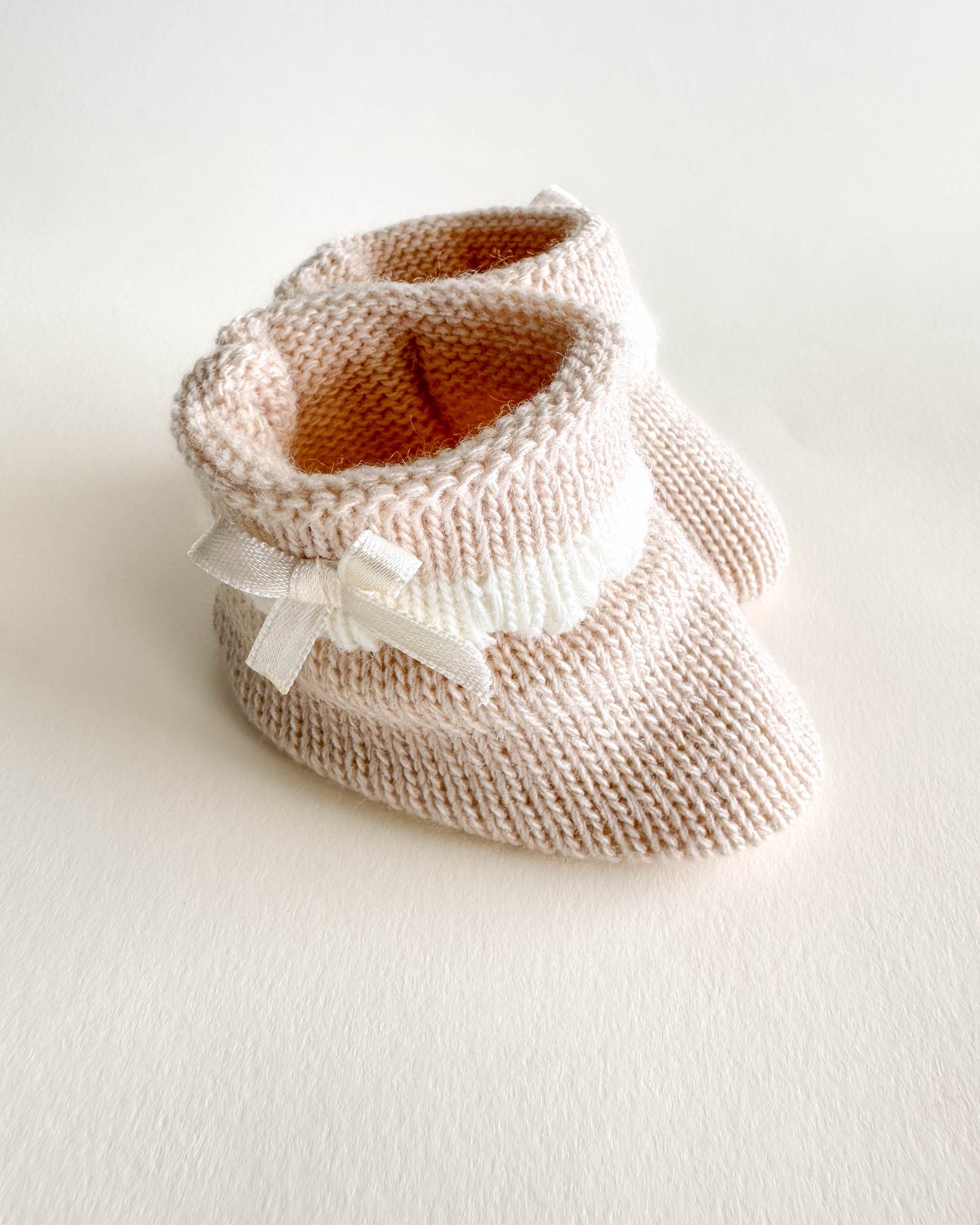 Brisa Knit Baby Booties