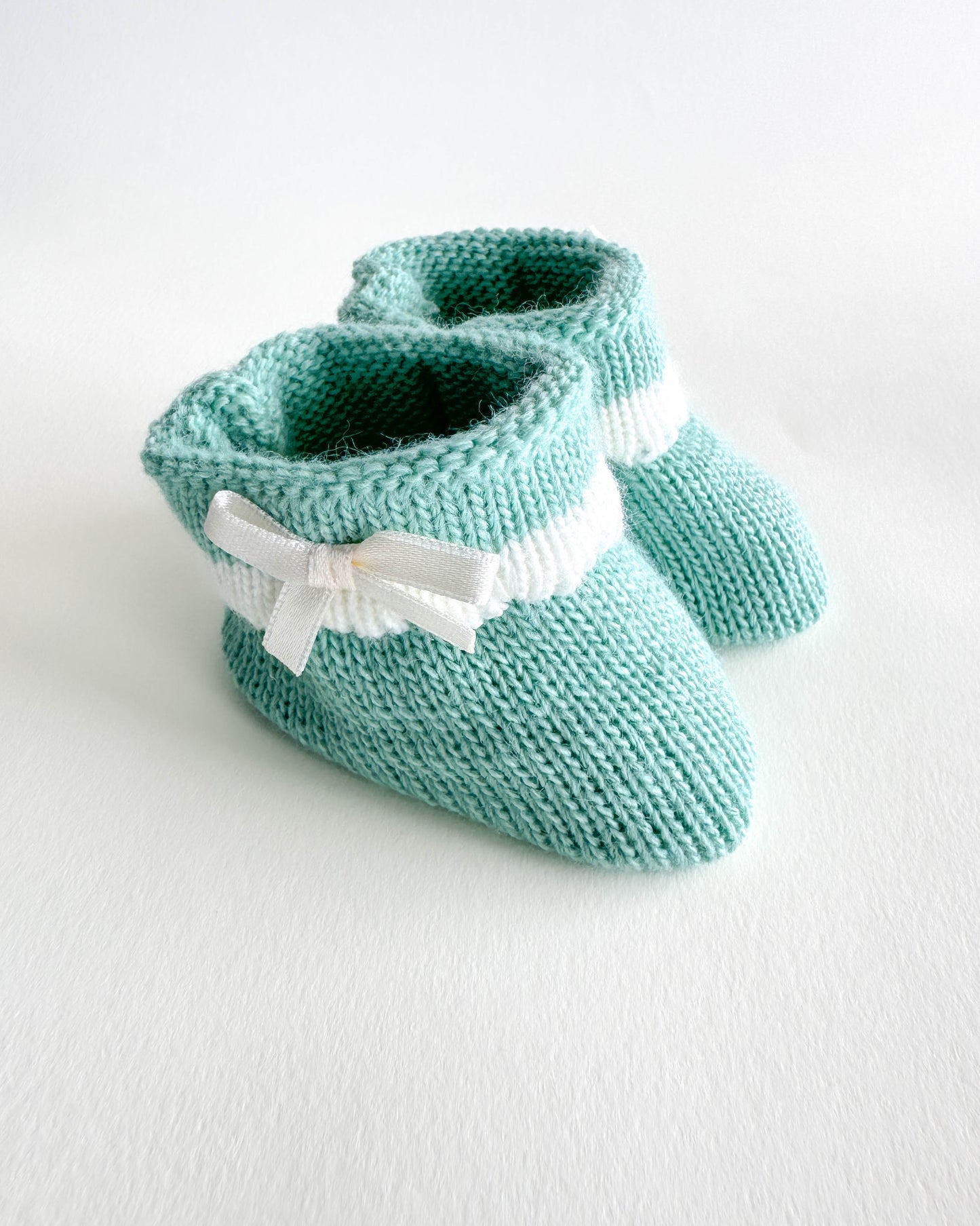 Brisa Knit Baby Booties