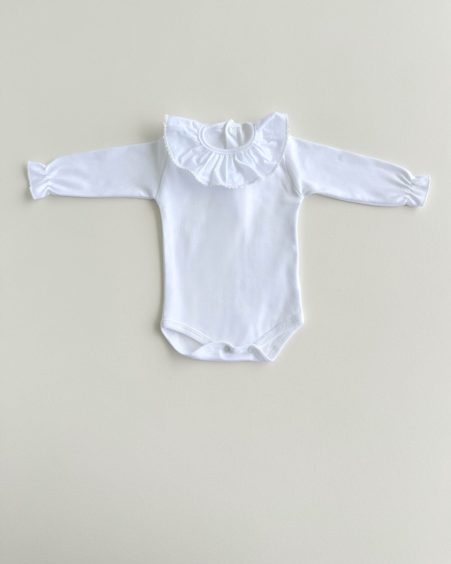 Carolina Ruffle Collar Bodysuit