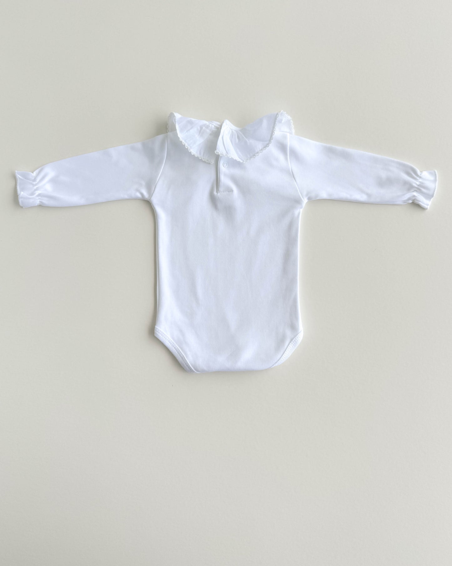Carolina Ruffle Collar Bodysuit