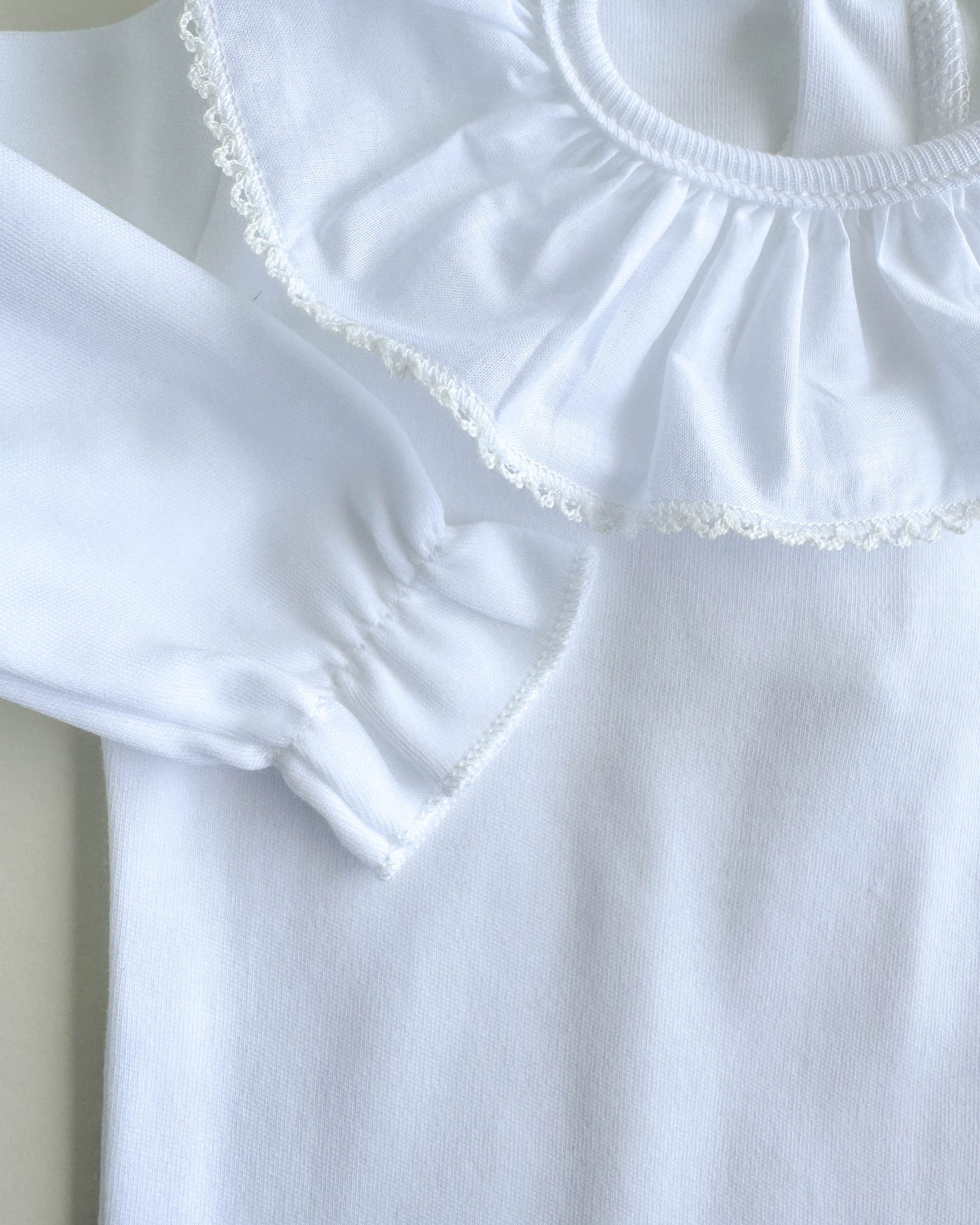 Carolina Ruffle Collar Bodysuit