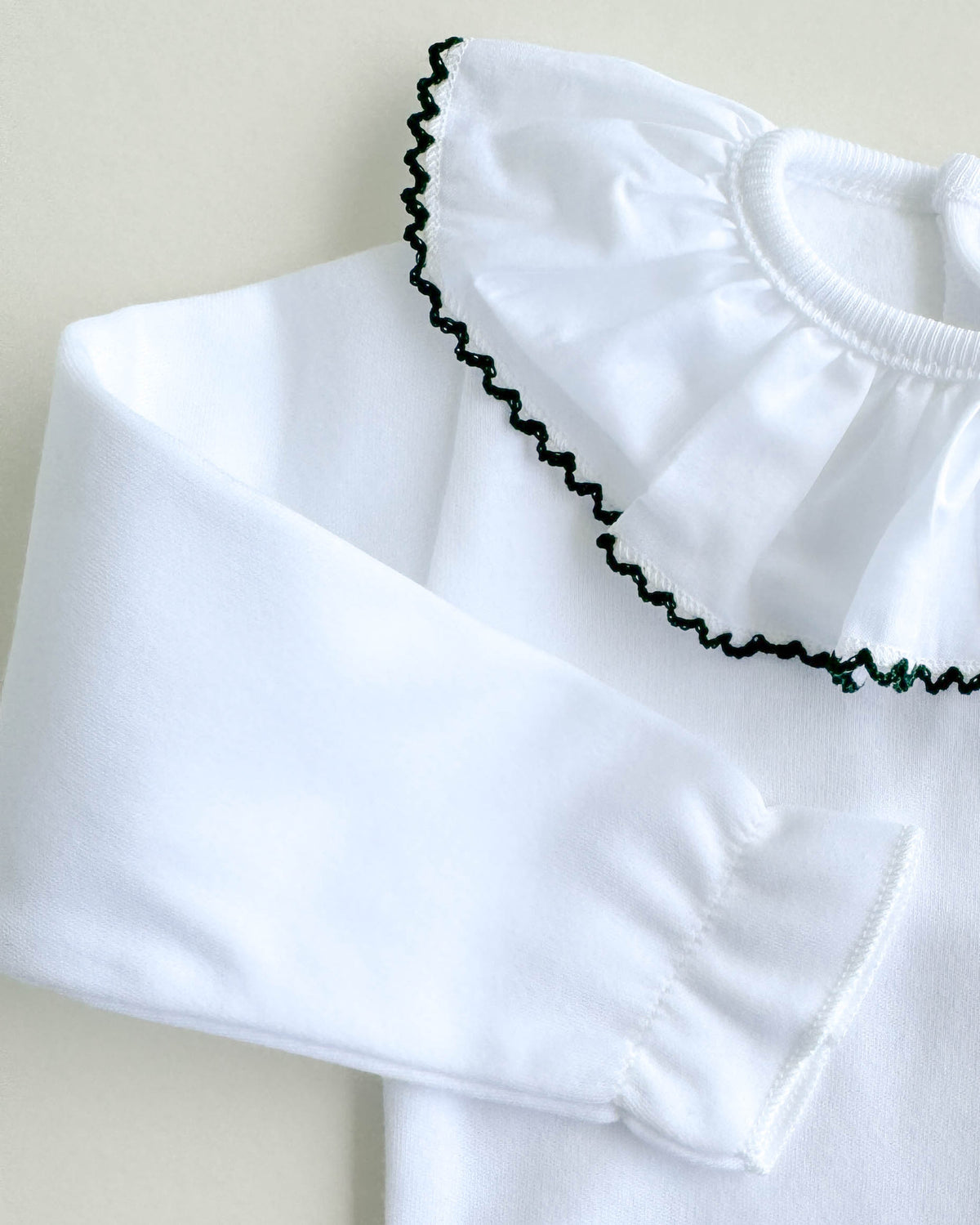 Coimbra Ruffle Collar Bodysuit