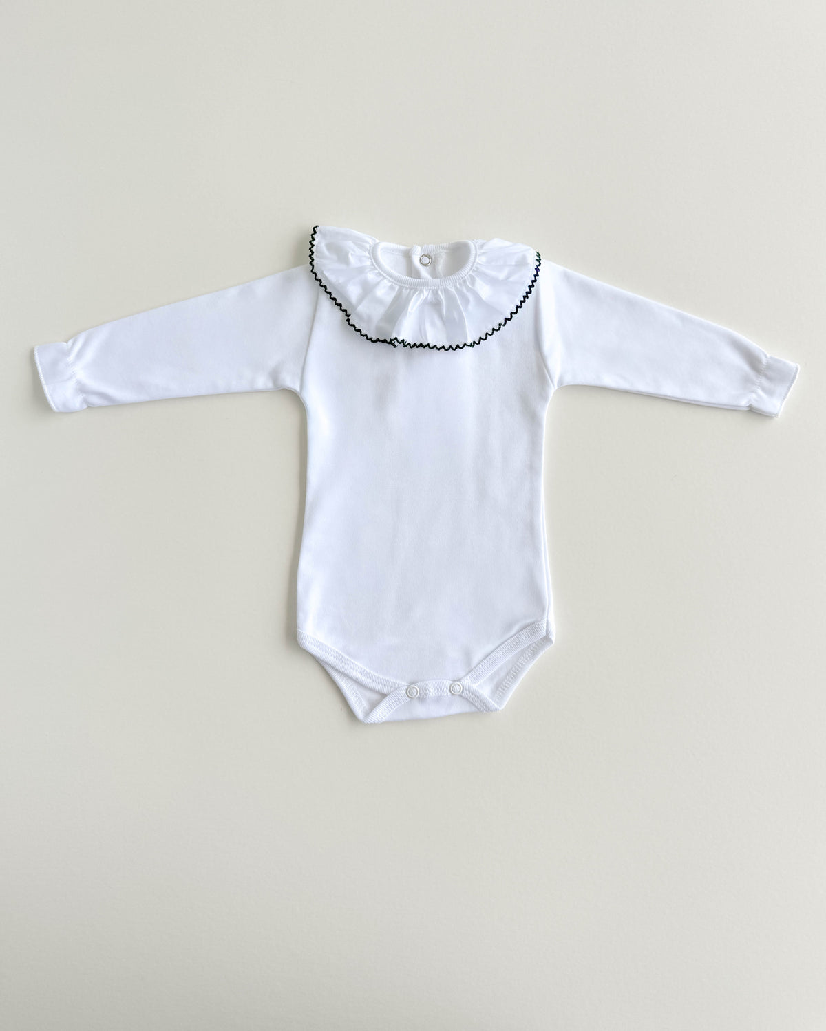 Coimbra Ruffle Collar Bodysuit