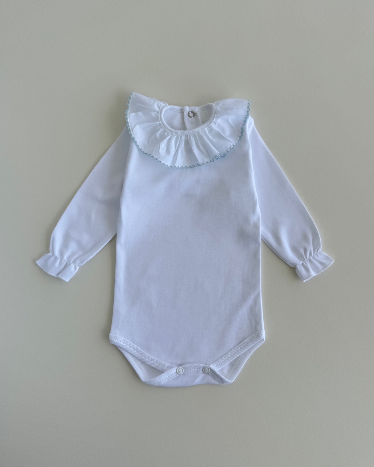 Coimbra Ruffle Collar Bodysuit