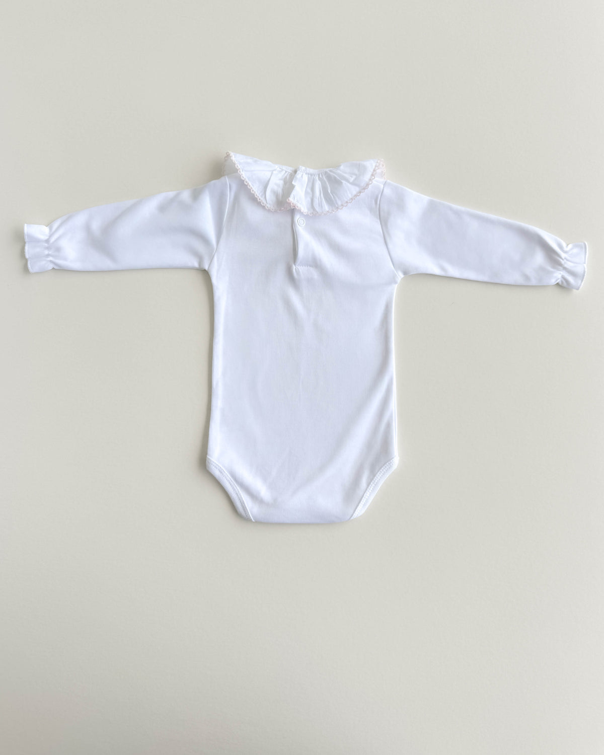 Coimbra Ruffle Collar Bodysuit