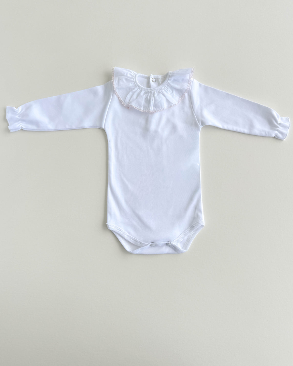 Coimbra Ruffle Collar Bodysuit