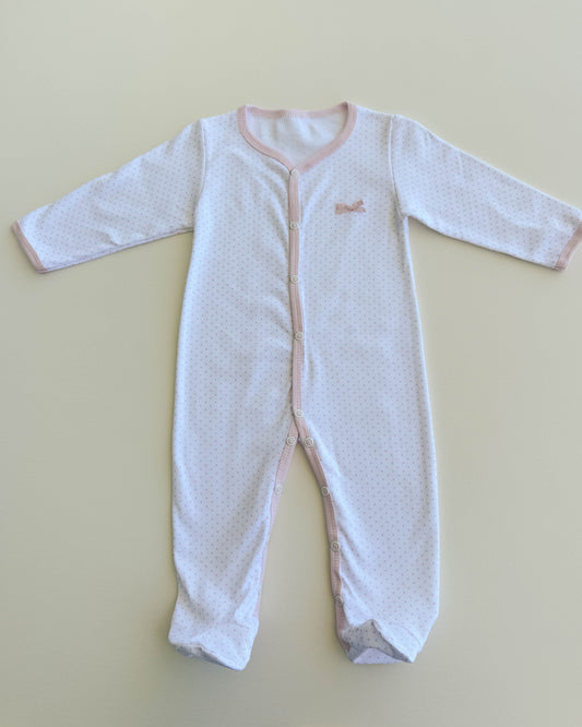 Clarinha Dot Wrap Bodysuit