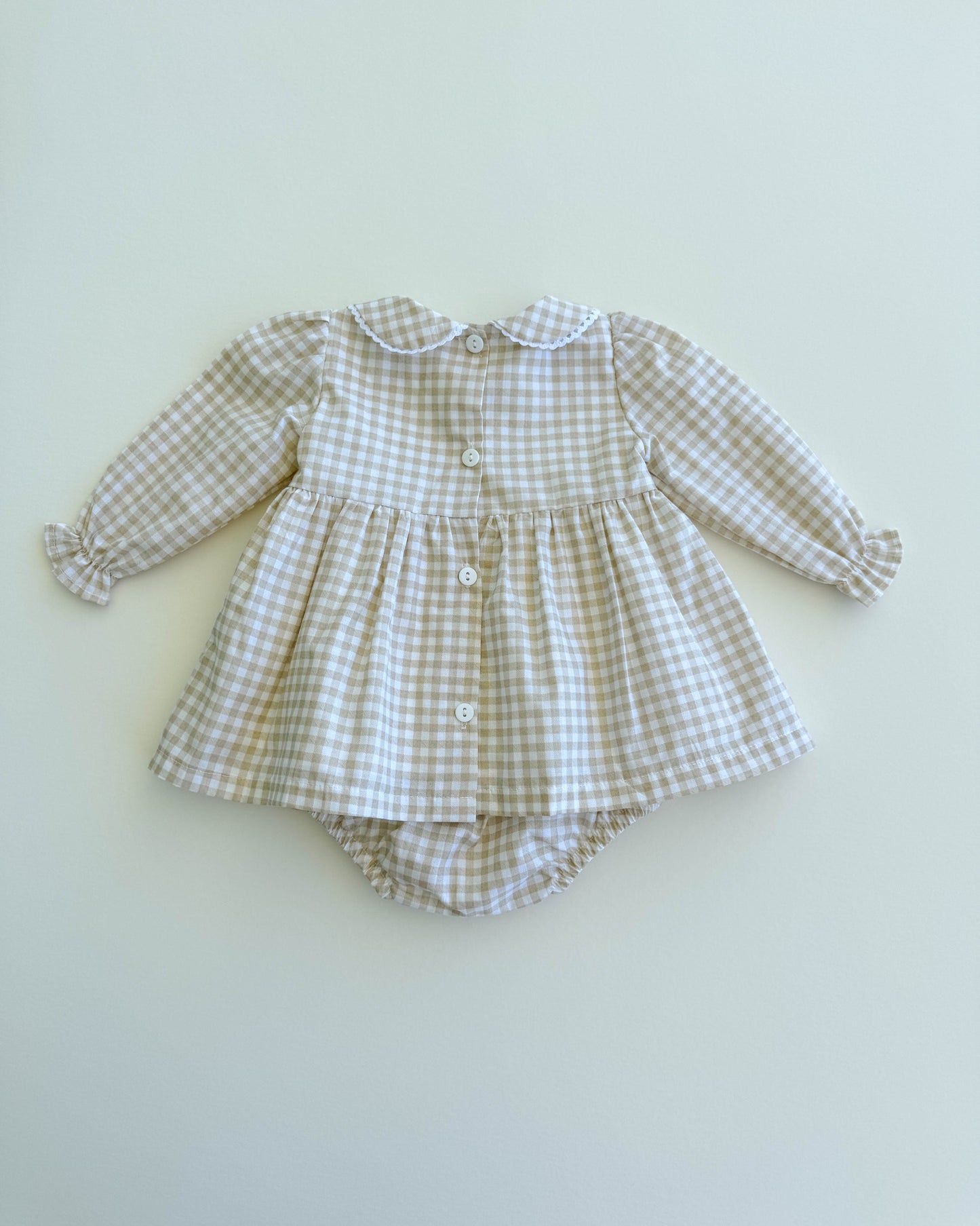 Luísa Gingham Dress Set
