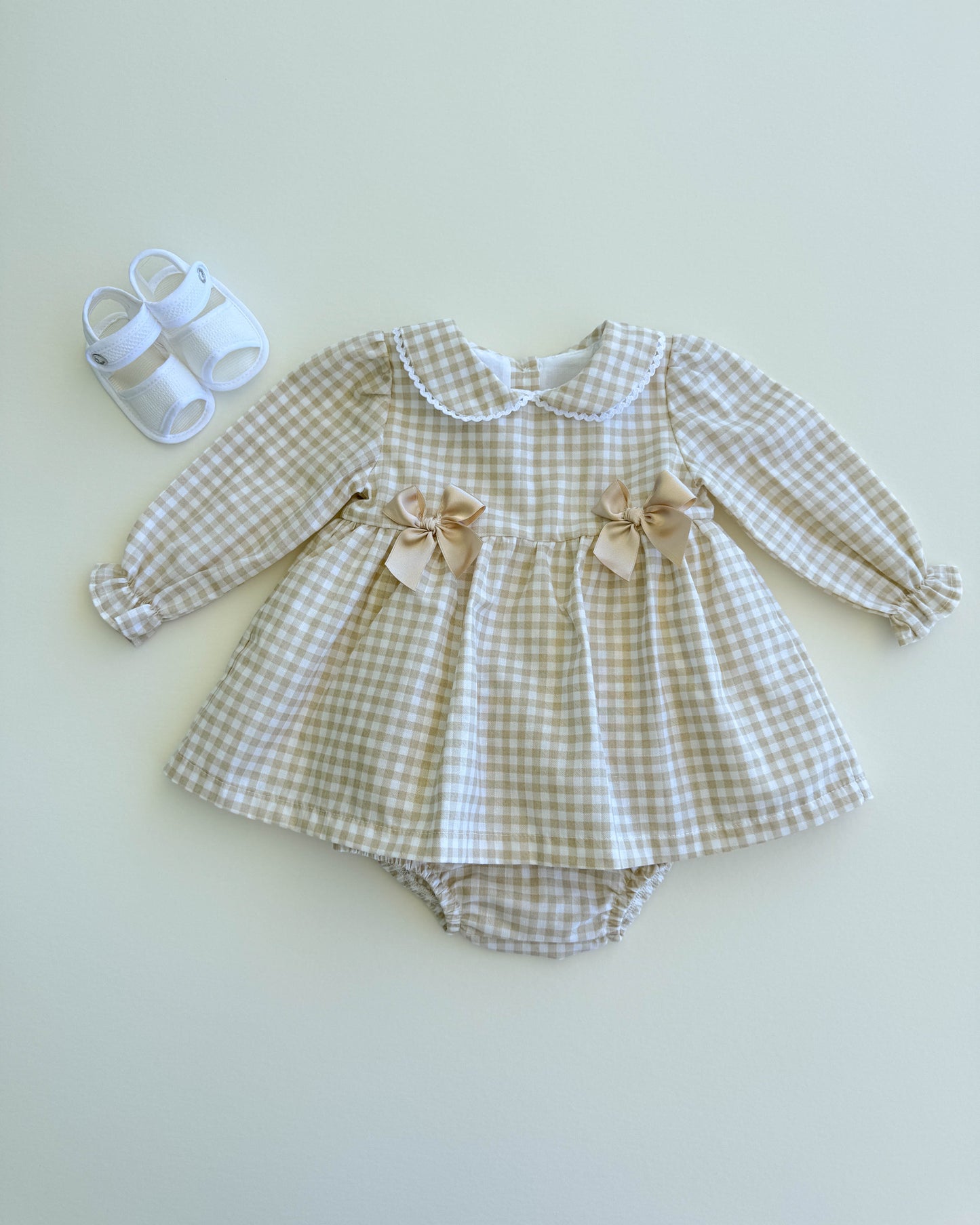 Luísa Gingham Dress Set