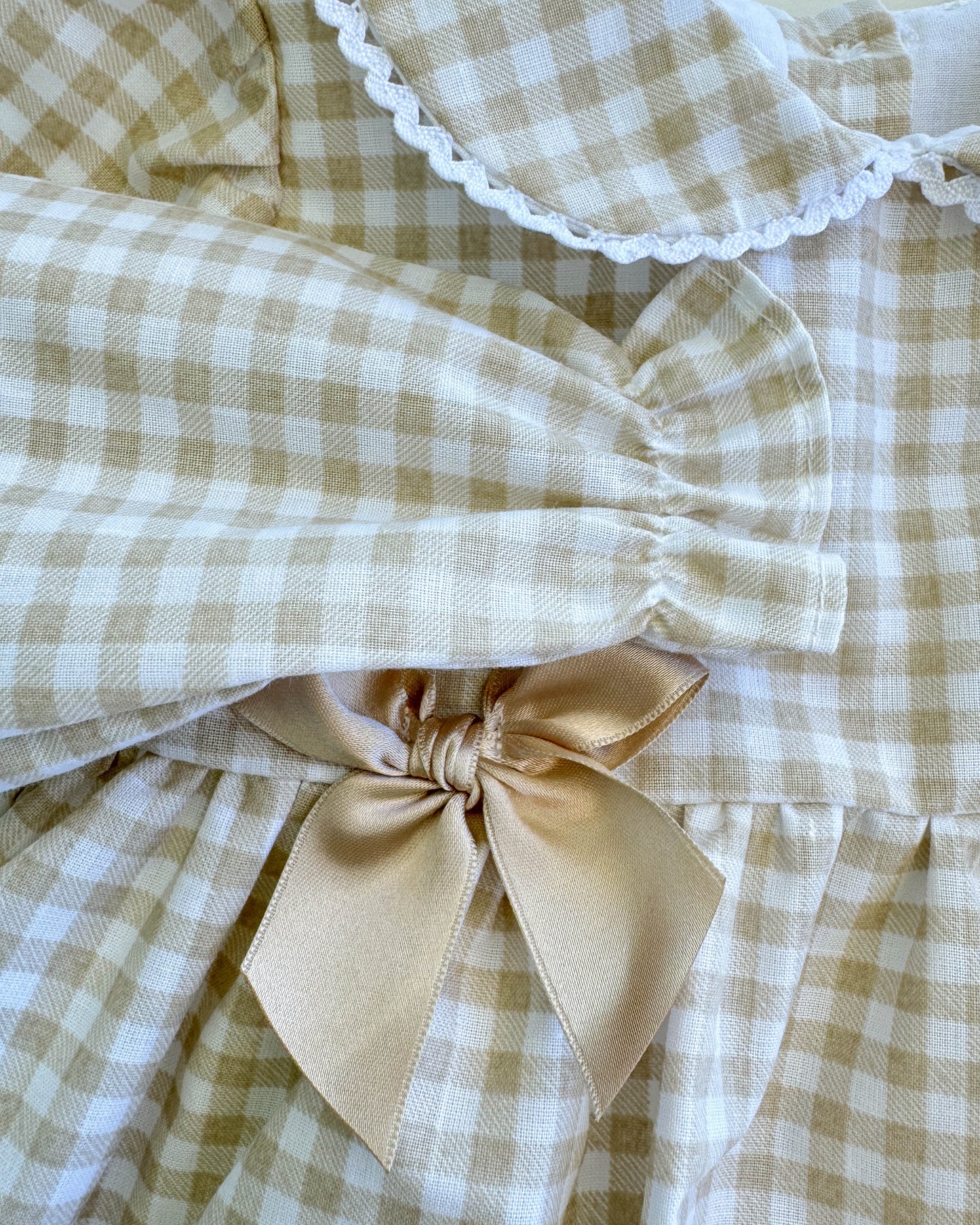 Luísa Gingham Dress Set