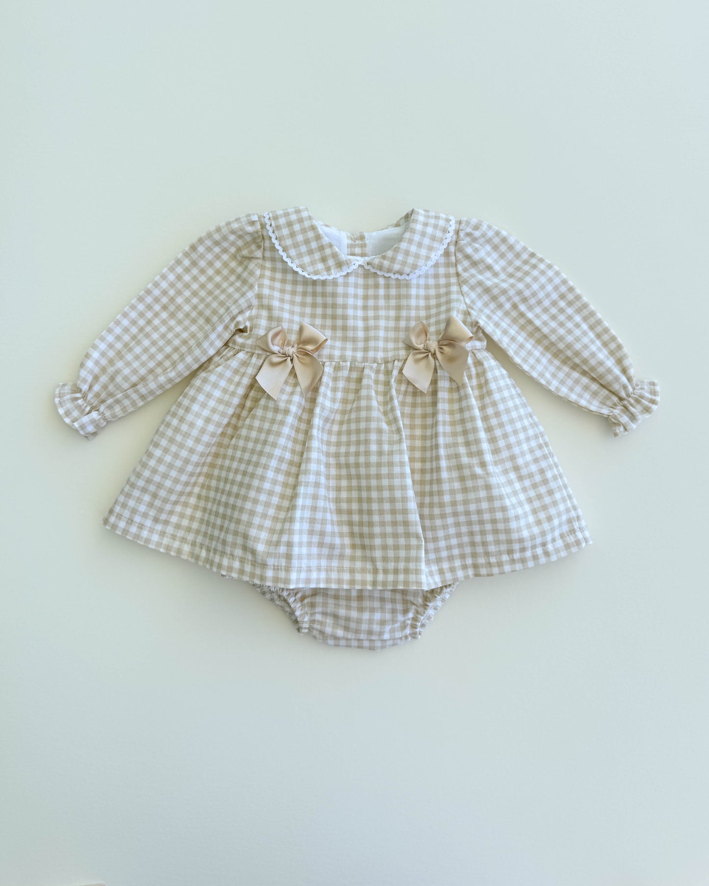 Luísa Gingham Dress Set