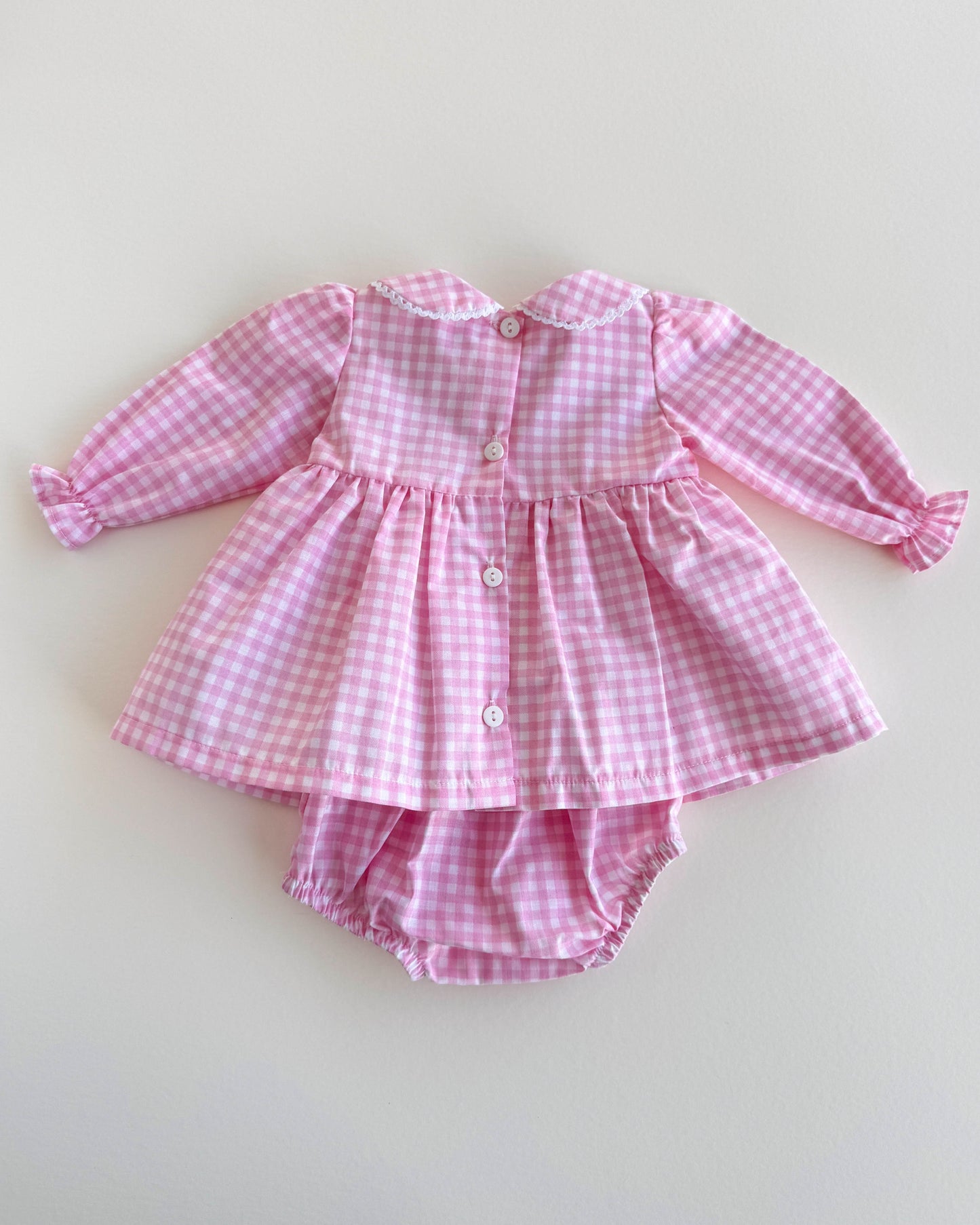 Luísa Gingham Dress Set