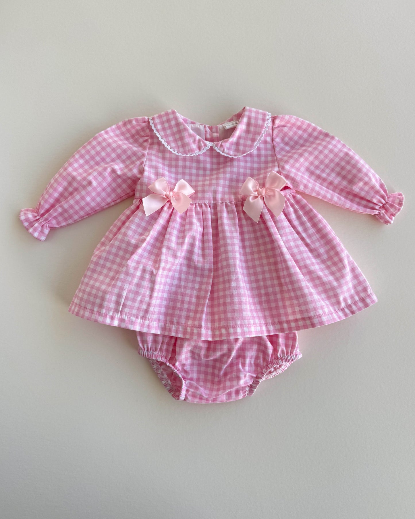 Luísa Gingham Dress Set