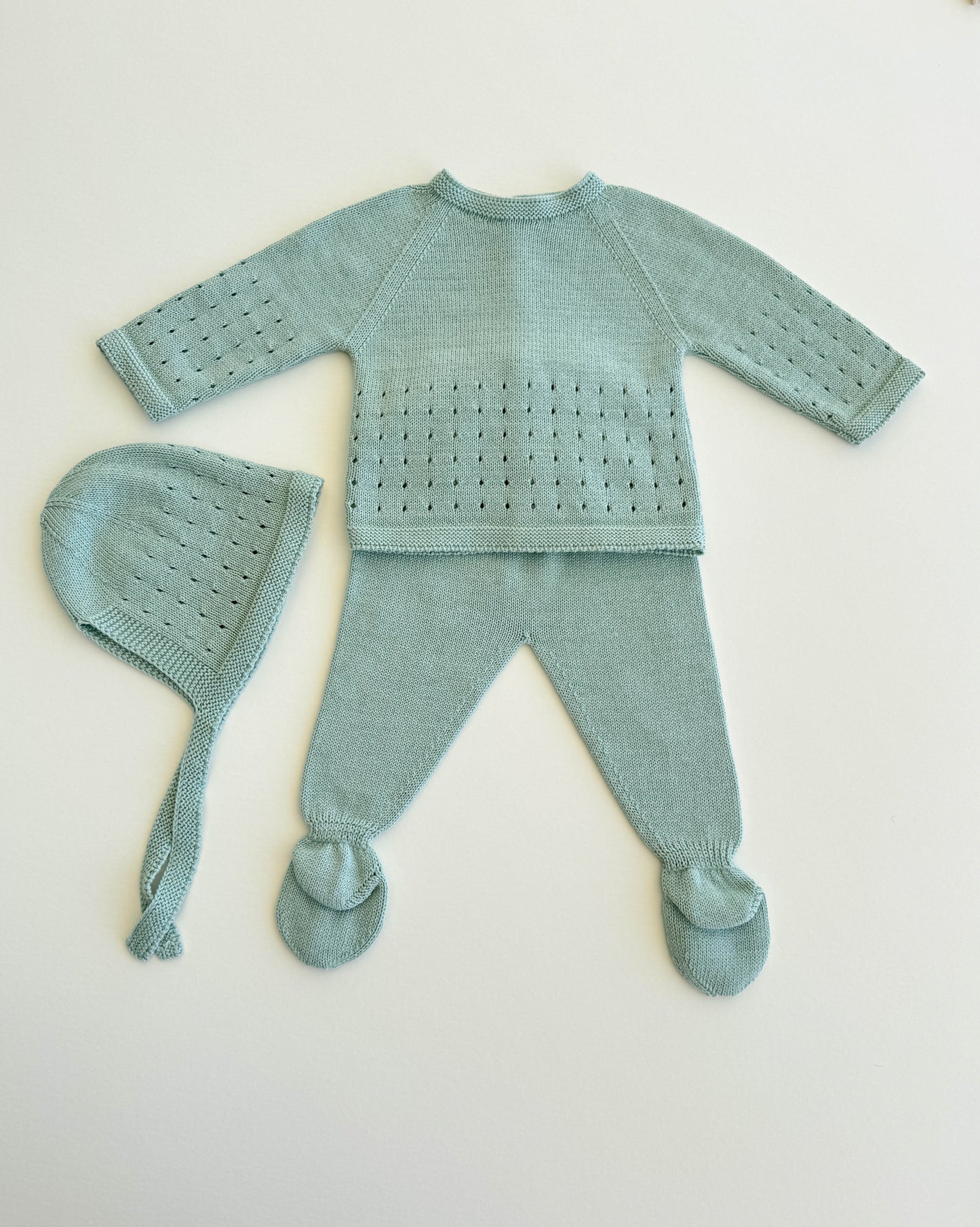 Mateus Knit Baby Set