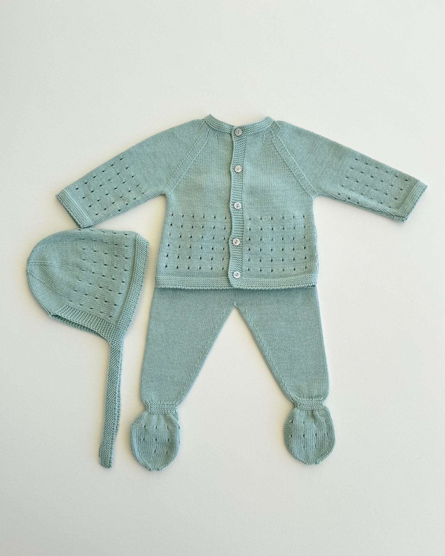 Mateus Knit Baby Set