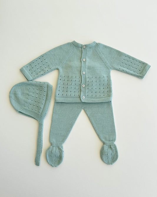 Mateus Knit Baby Set
