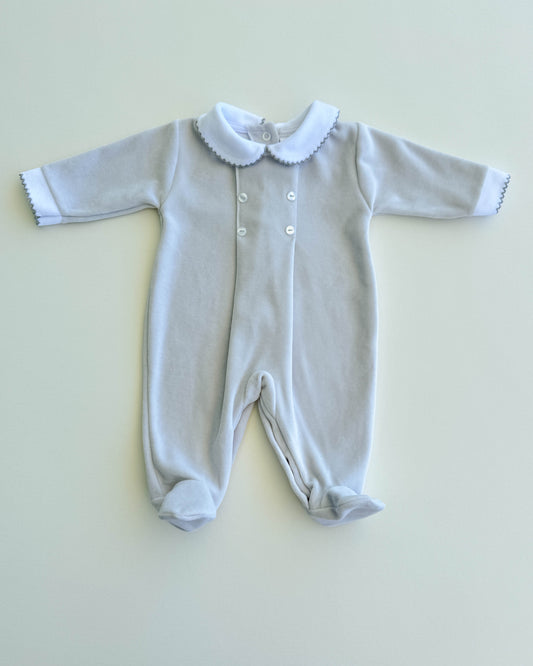Nuvem Velour Onesie