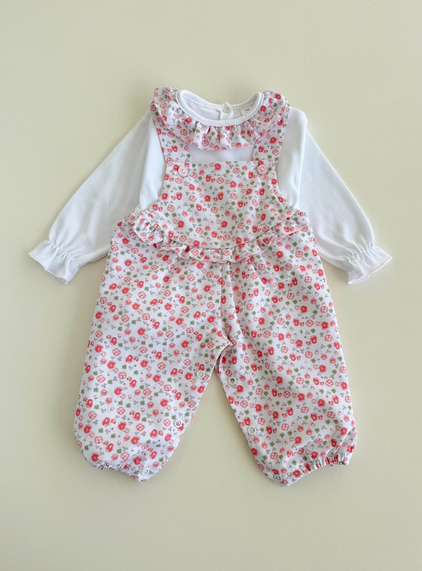 Rosinha Floral Overall Set