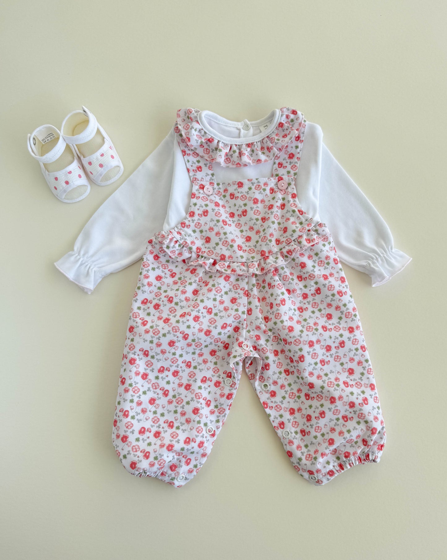 Rosinha Floral Overall Set