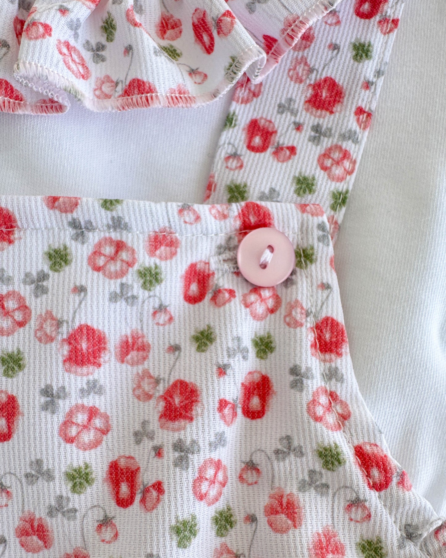 Rosinha Floral Overall Set